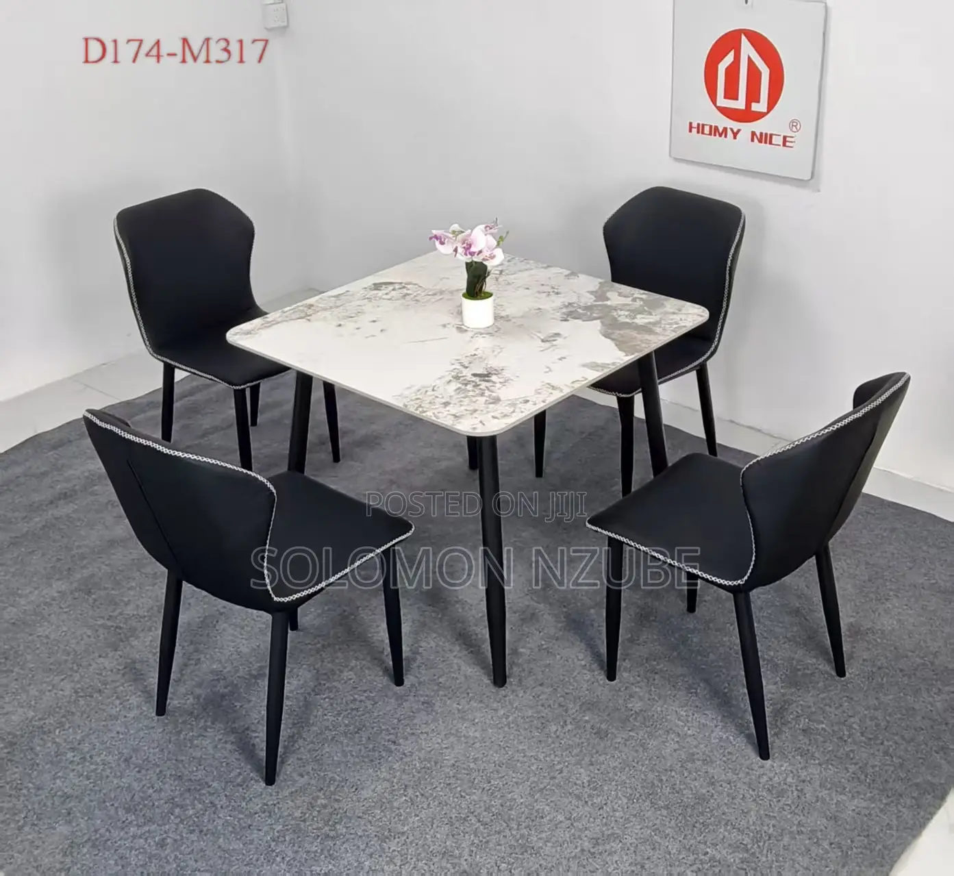 Marble Dinning Table by 4