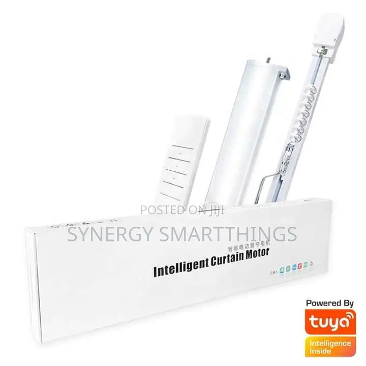 Tuya Wi-Fi Smart Curtain Track 2m With Remote/Voice Control Features