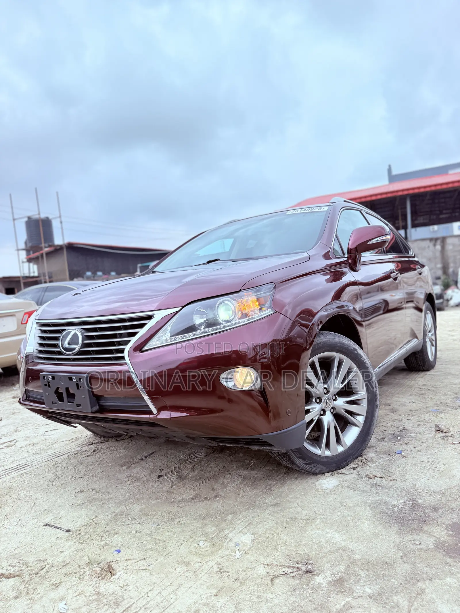 Lexus RX 350 AWD 2014 Burgundy