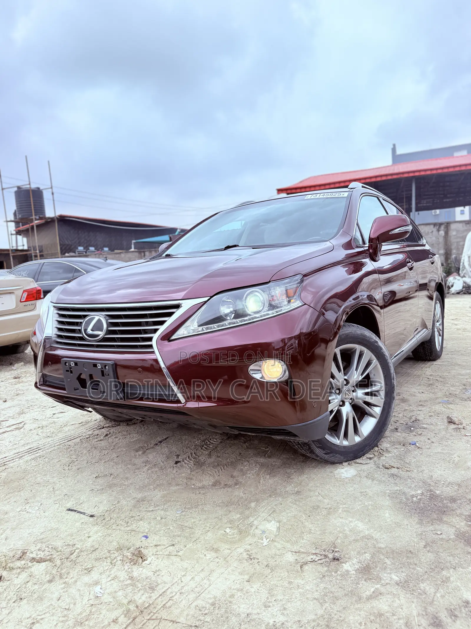 Lexus RX 350 AWD 2014 Burgundy