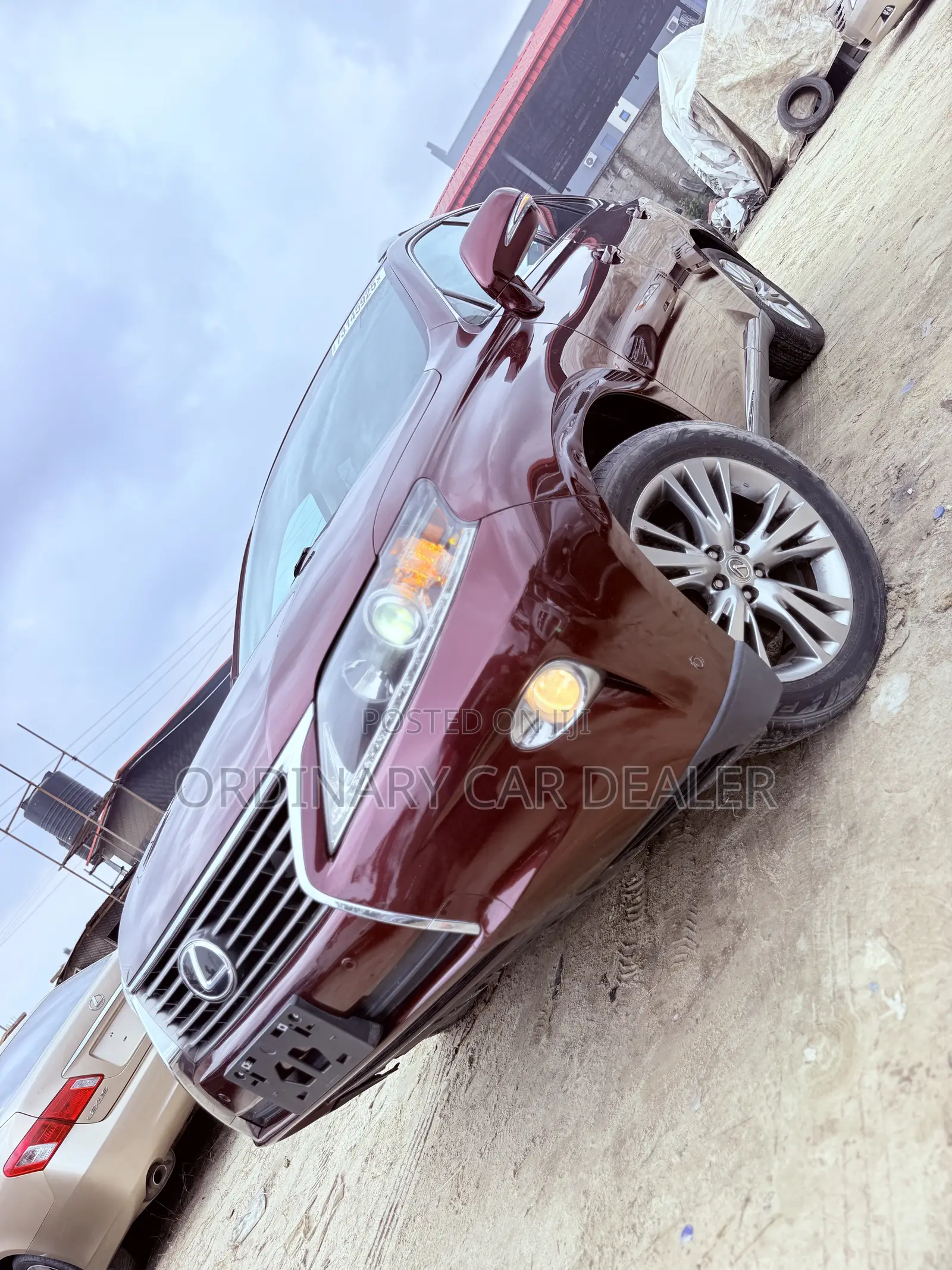 Lexus RX 350 AWD 2014 Burgundy