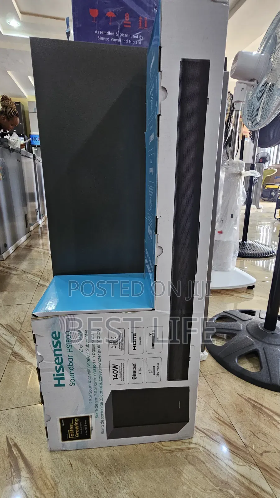Hisense 140W Hs1800 Soundbar
