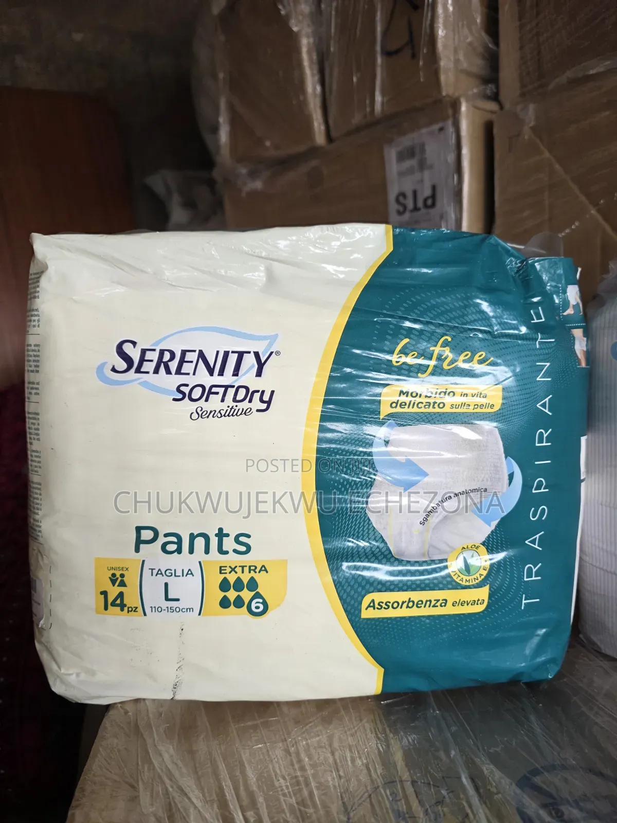 Serenity Softdry Sensitive Adult Pampers