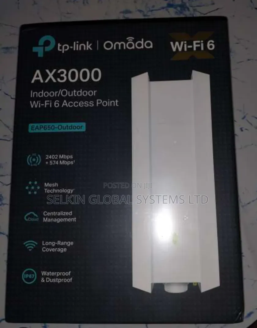 Tp Link Ax3000 Eap650 Wifi 6 Indoor Outdoor Accesspoint
