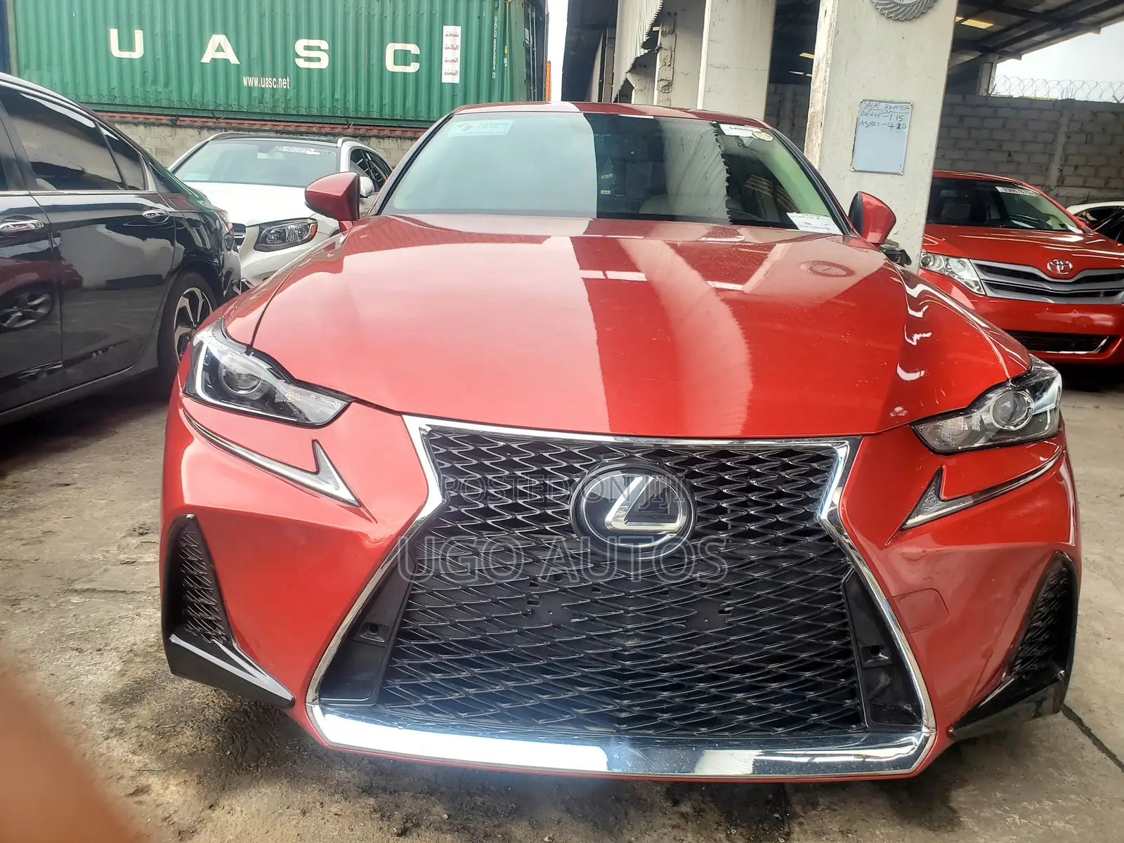 Lexus IS 350 AWD 2014 Red