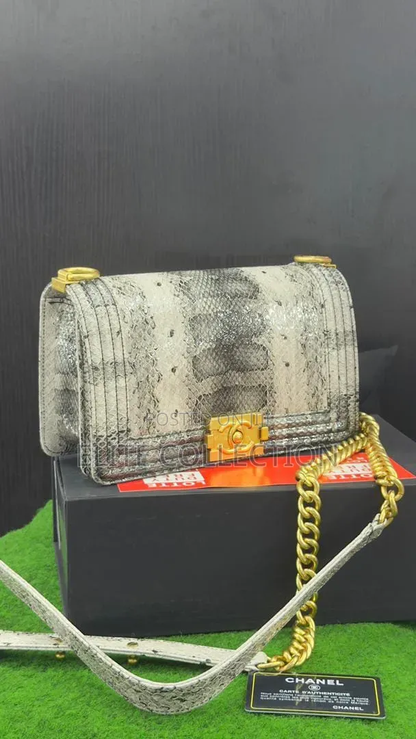 Channel Bag Quality:- Luxury Material:- Leather Size:-Medium