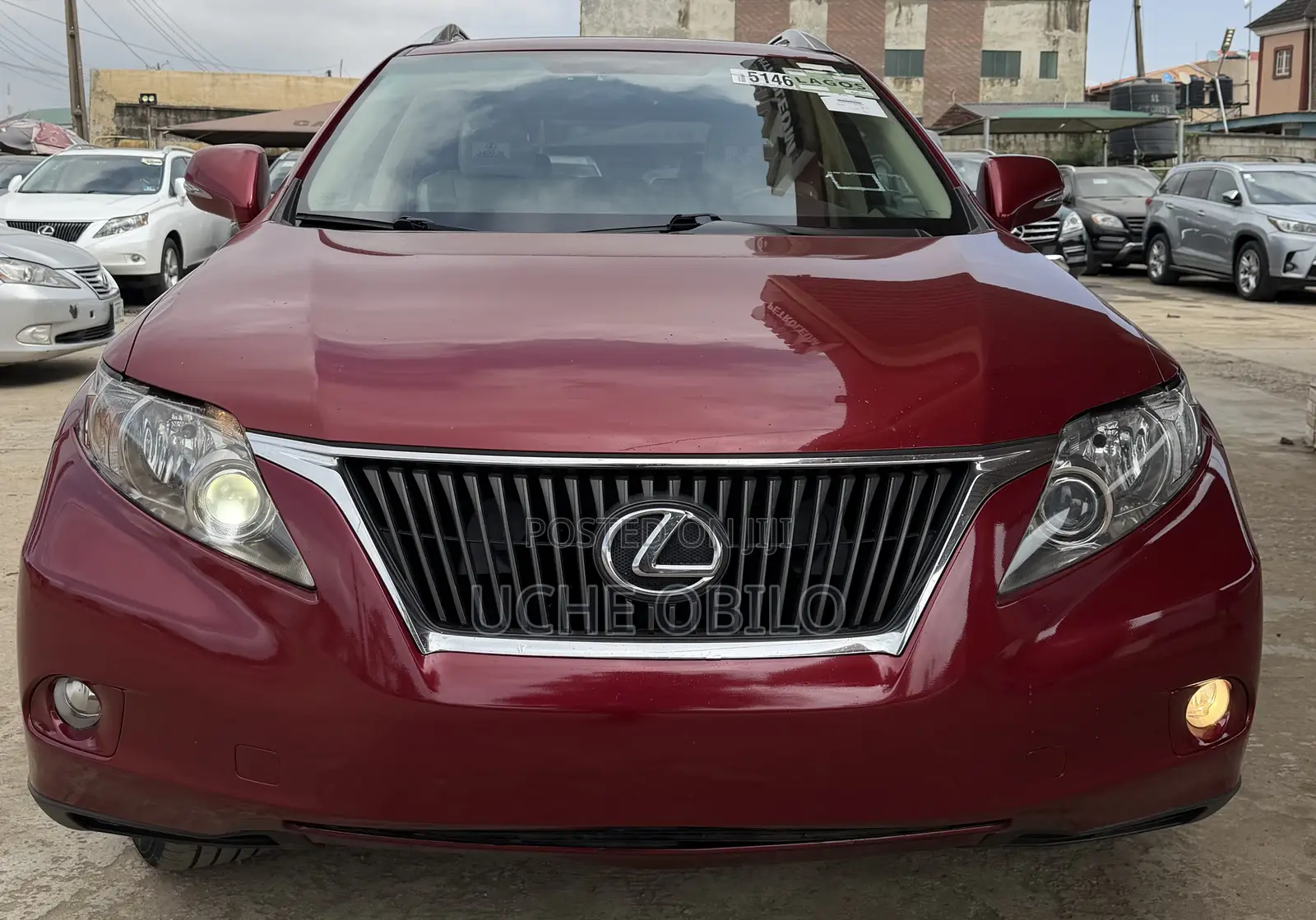 Lexus RX 350 2010 Red