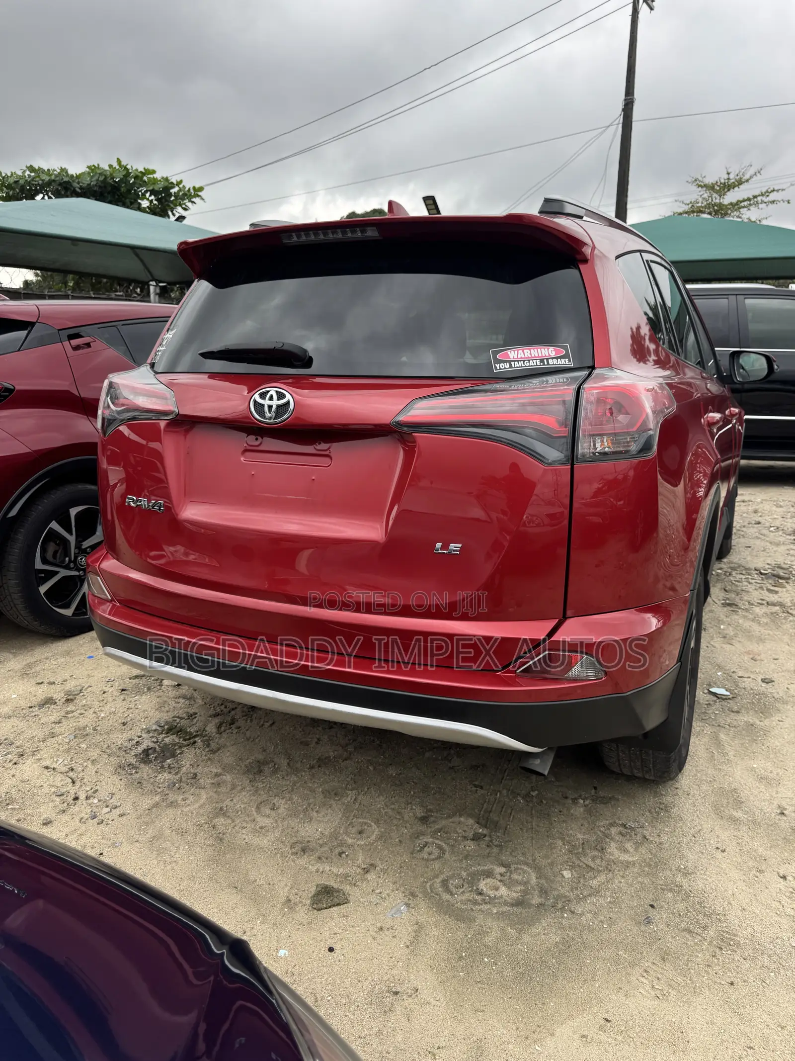 Toyota RAV4 LE AWD (2.5L 4cyl 6A) 2017 Red