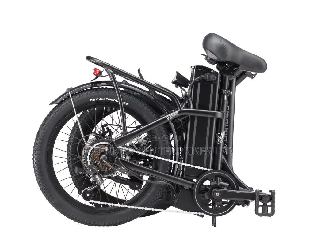 Big Fat Tire Foldable Electric E Bike Bicycle/7 Gears+ Free Helmet