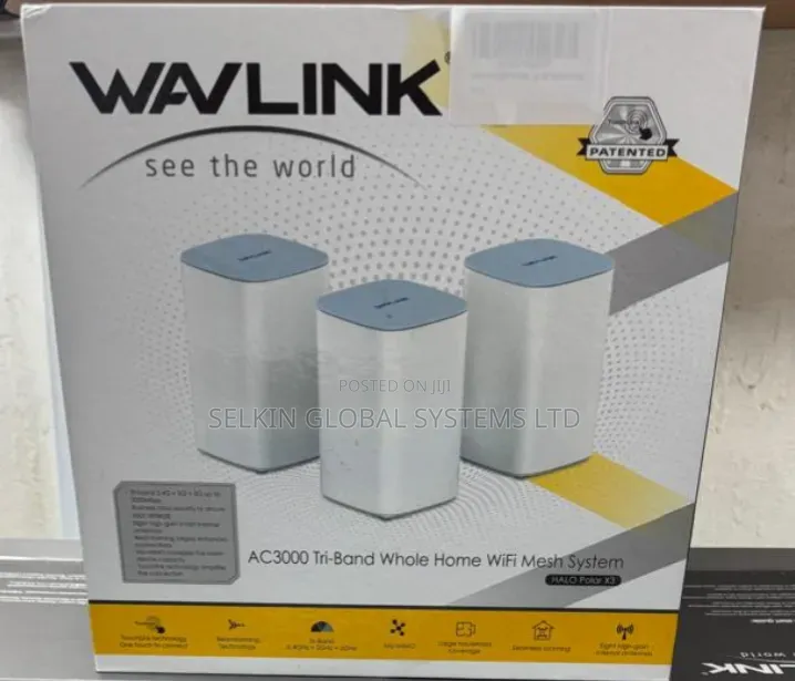Wavlink HALO Polar X3 AC3000 Tri-Band Whole Home WiFi Mesh System