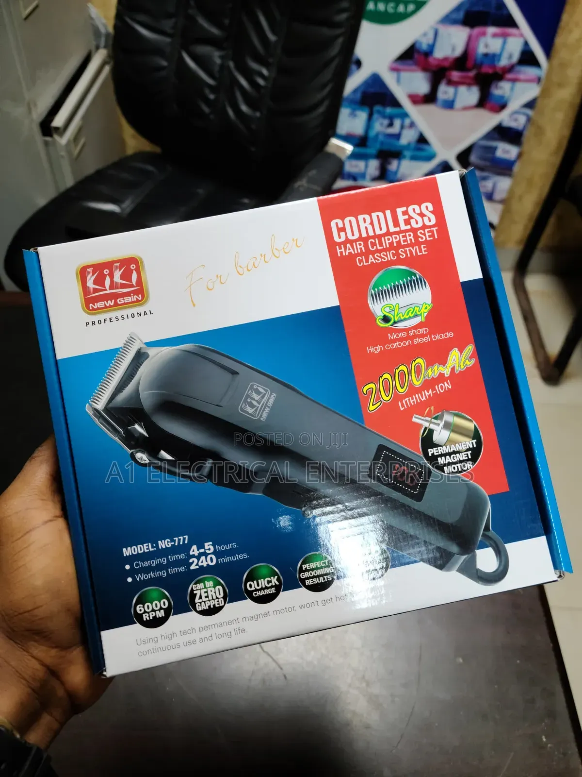 Kiki Cordless Hair Clipper