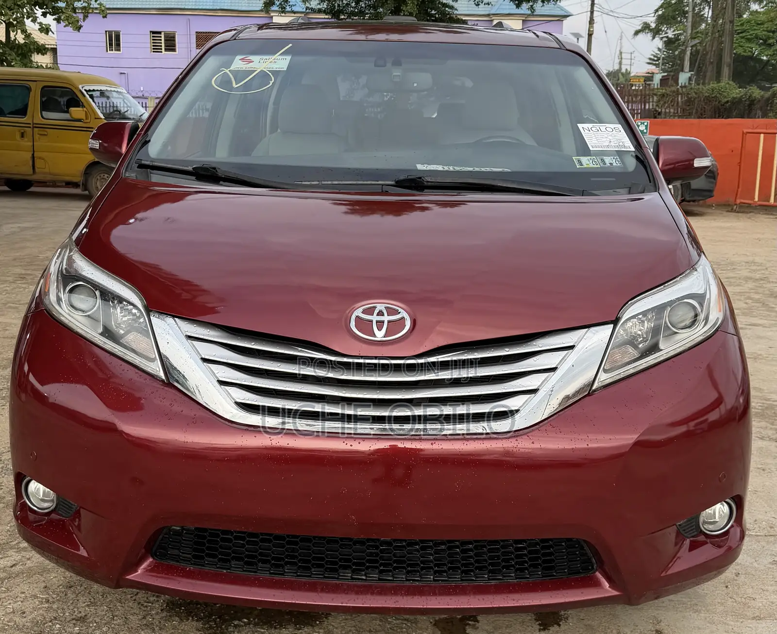 Toyota Sienna Limited Premium 7 Passenger (3.5L 6cyl 8A) 2016 Red