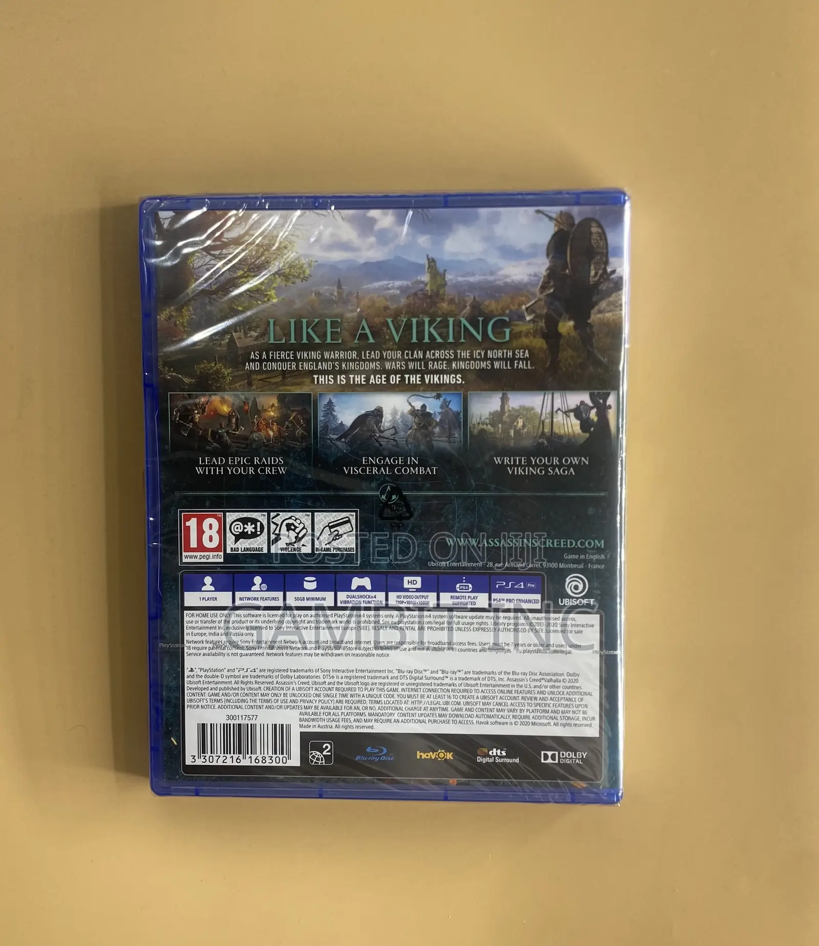 Playstation 4 Assassins Creed Valhalla