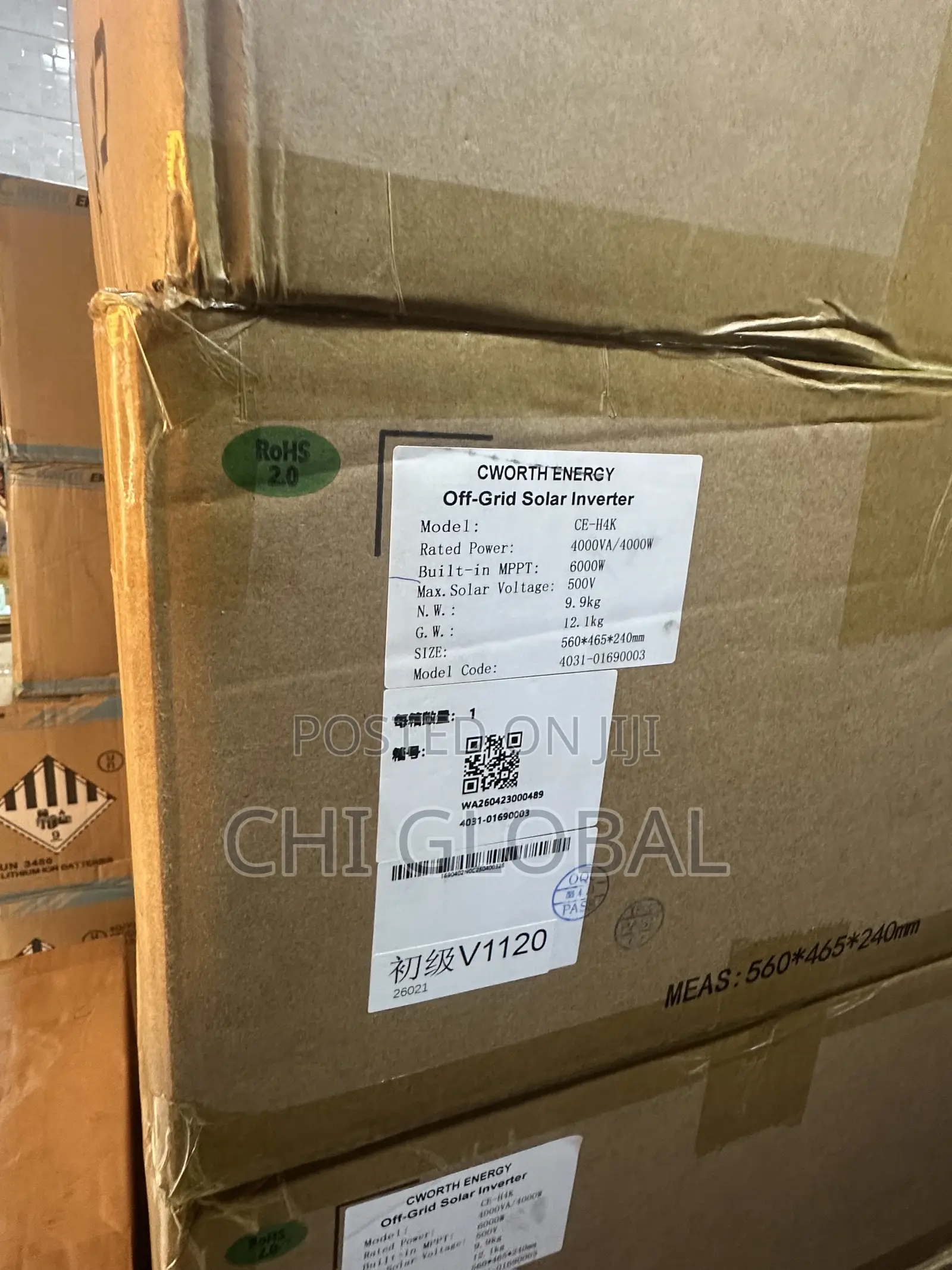 Cworth 4kva 24v Hybrid Inverter