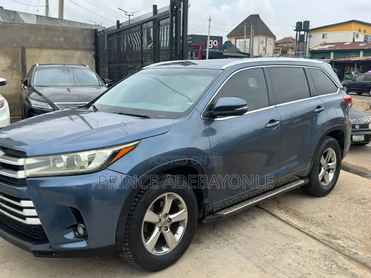 Toyota Highlander 2016 Blue
