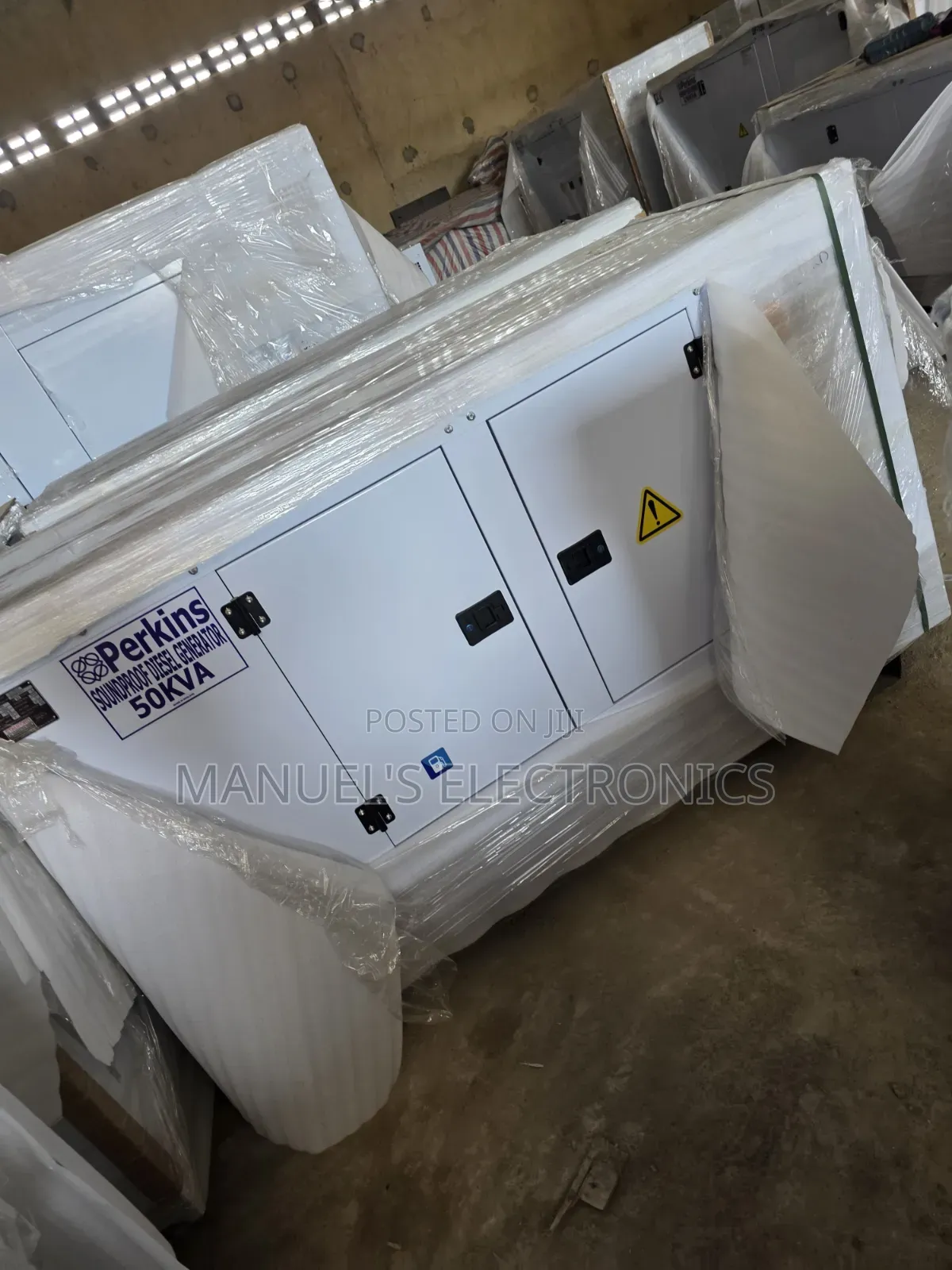 50kva Brand New Perkins Diesel Soundproof Generator 2years Wty 100%cop