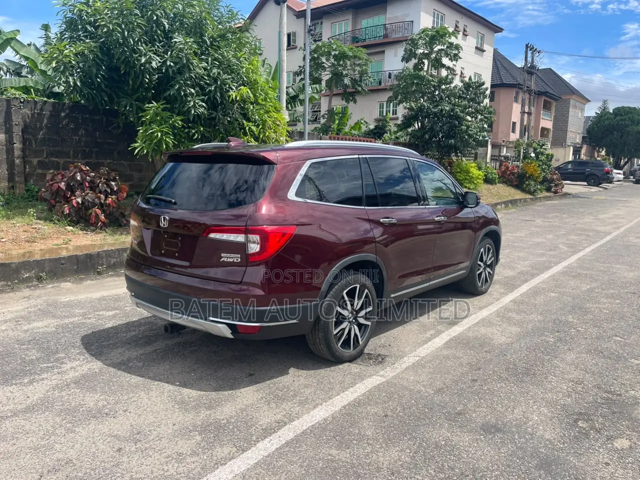 Honda Pilot Touring AWD 2019 Maroon