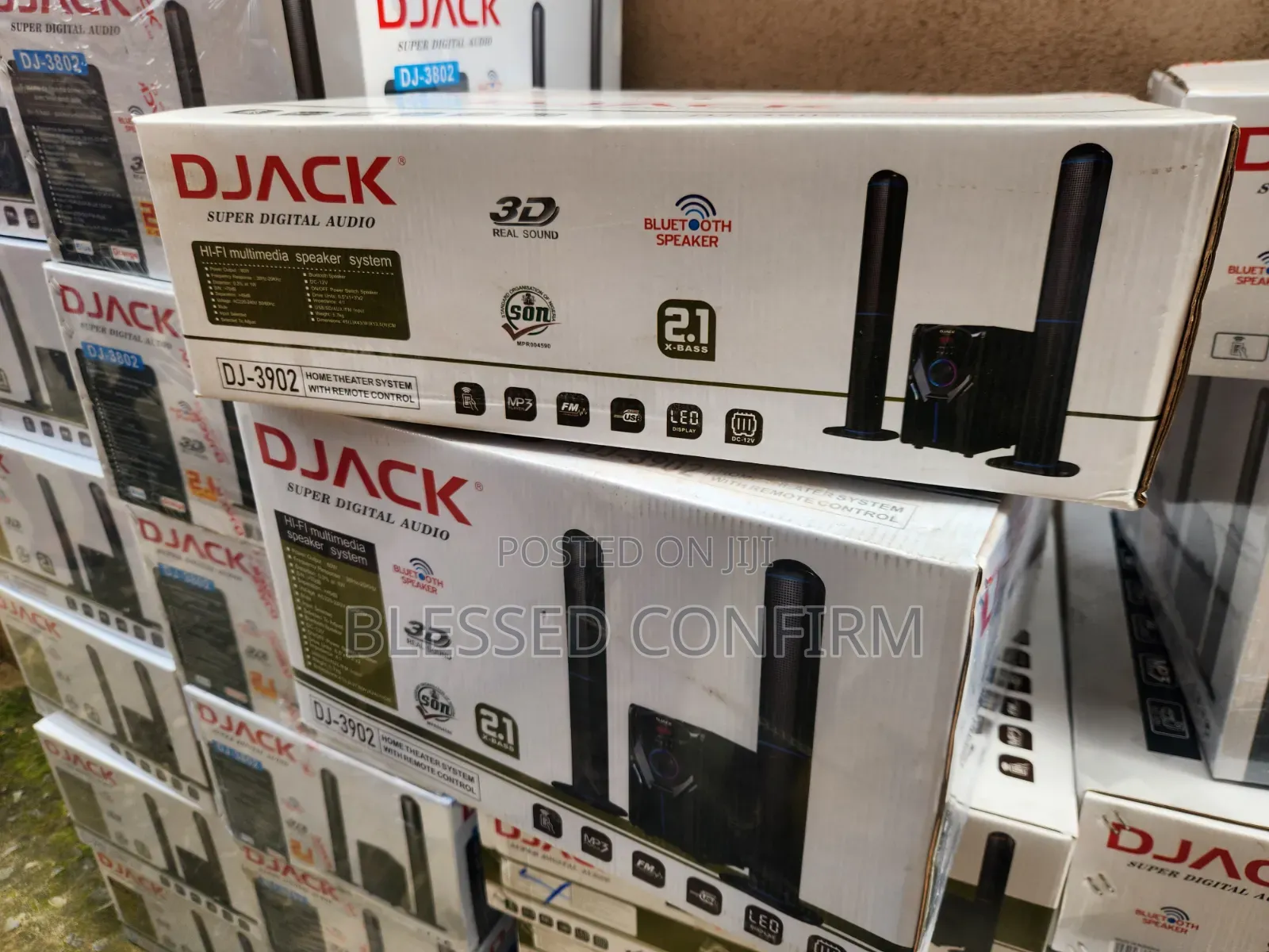 DJACK DJ-3902 3D Surround Sound Home Theatre