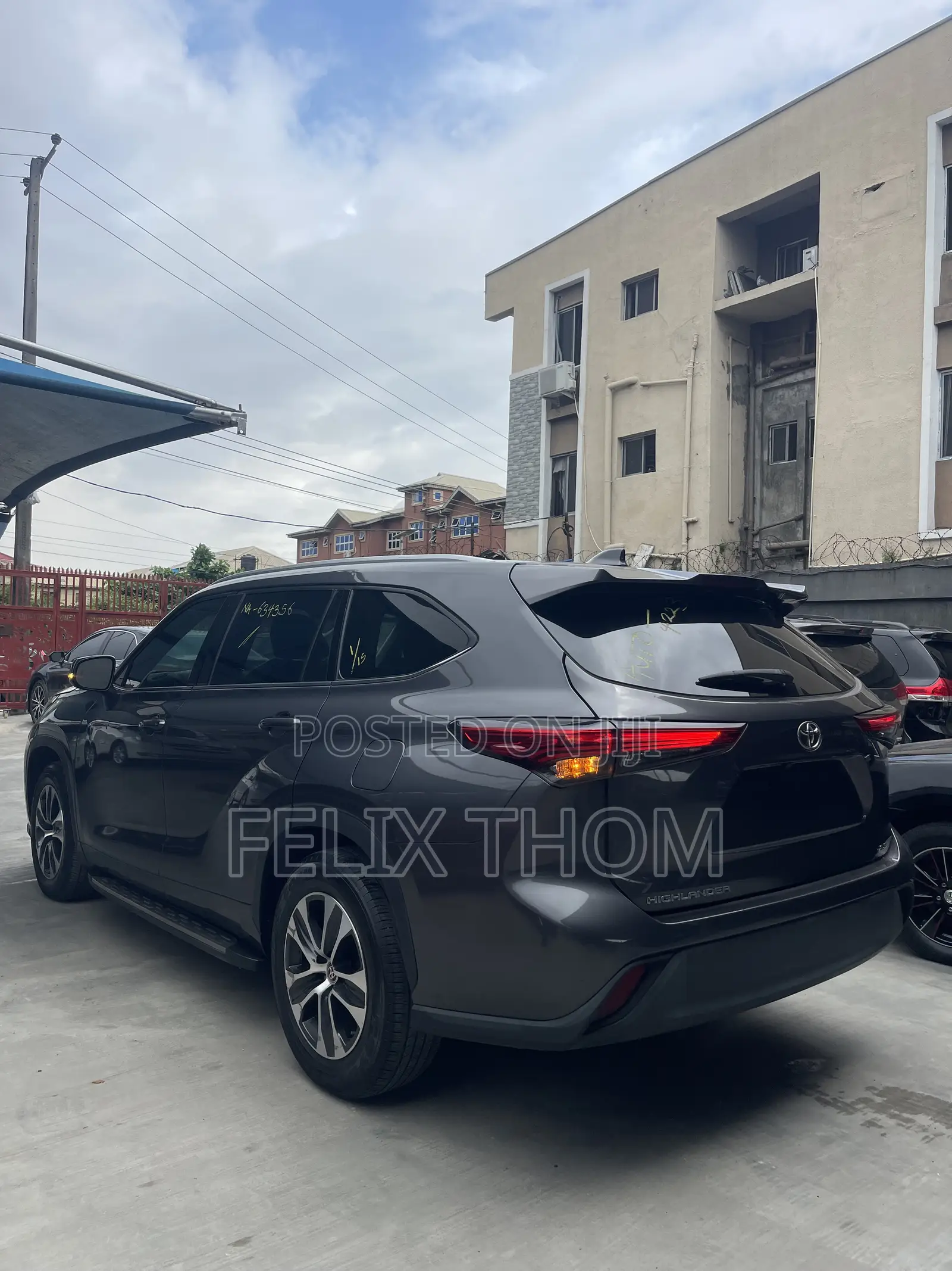 Toyota Highlander 2022 Gray