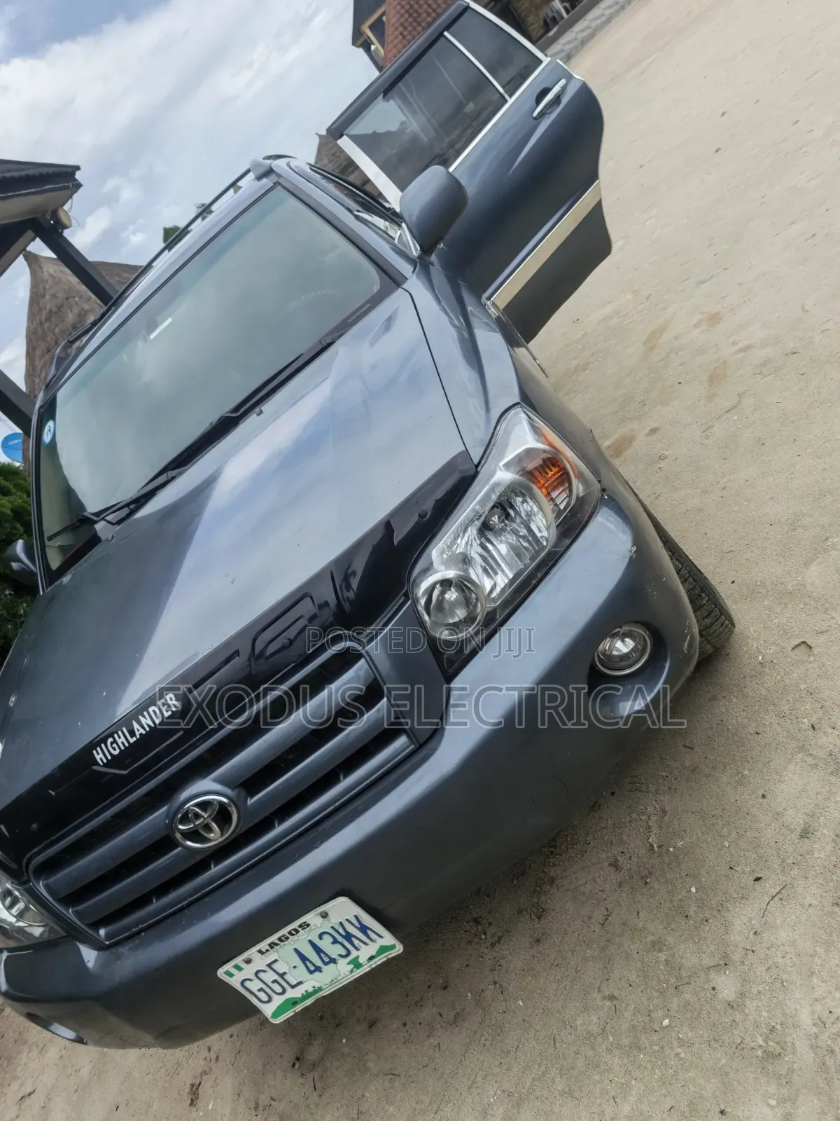 Toyota Highlander Limited V6 2005 Blue