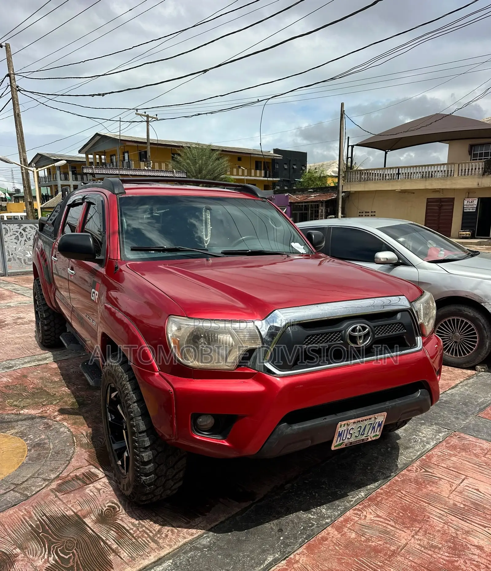 Toyota Tacoma V6 4dr Double Cab 4WD 5.0 ft. SB (4.0L 6cyl 5A) 2014 Red
