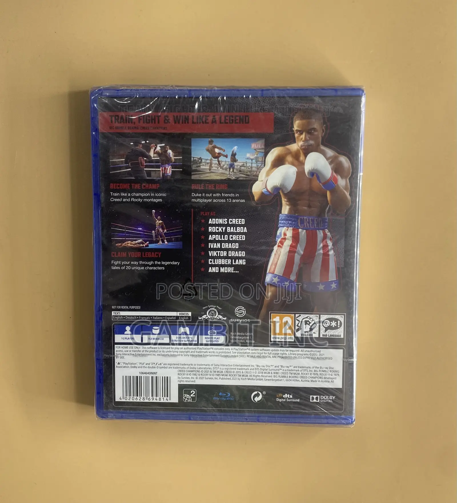 Playstation 4 Big Rumble Boxing Creed Champions