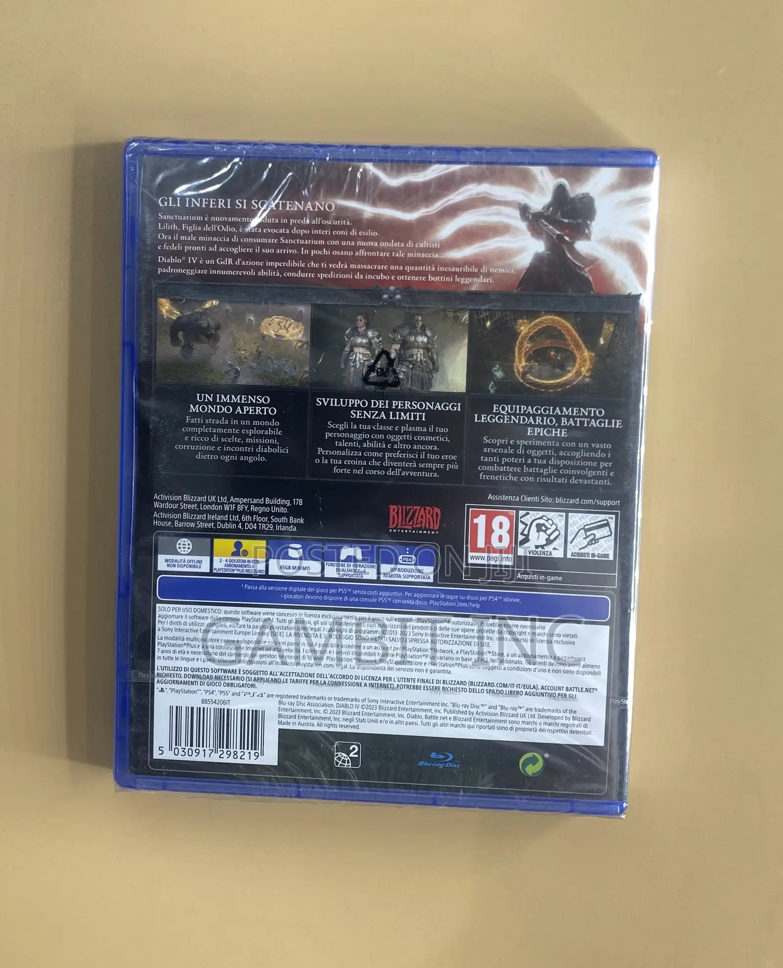 Playstation 4 Diablo Iv