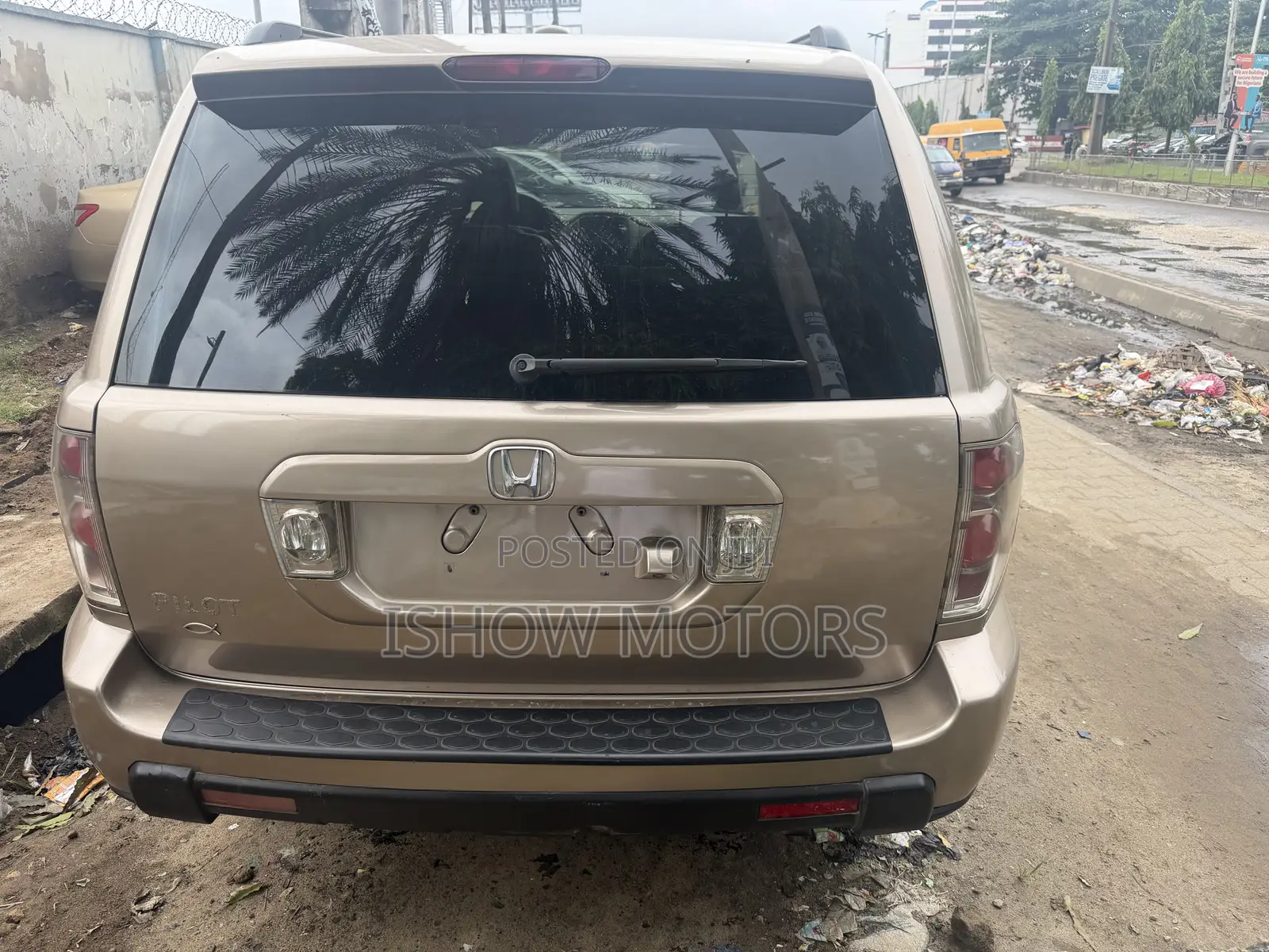 Honda Pilot EX-L 4x2 (3.5L 6cyl 5A) 2008 Gold