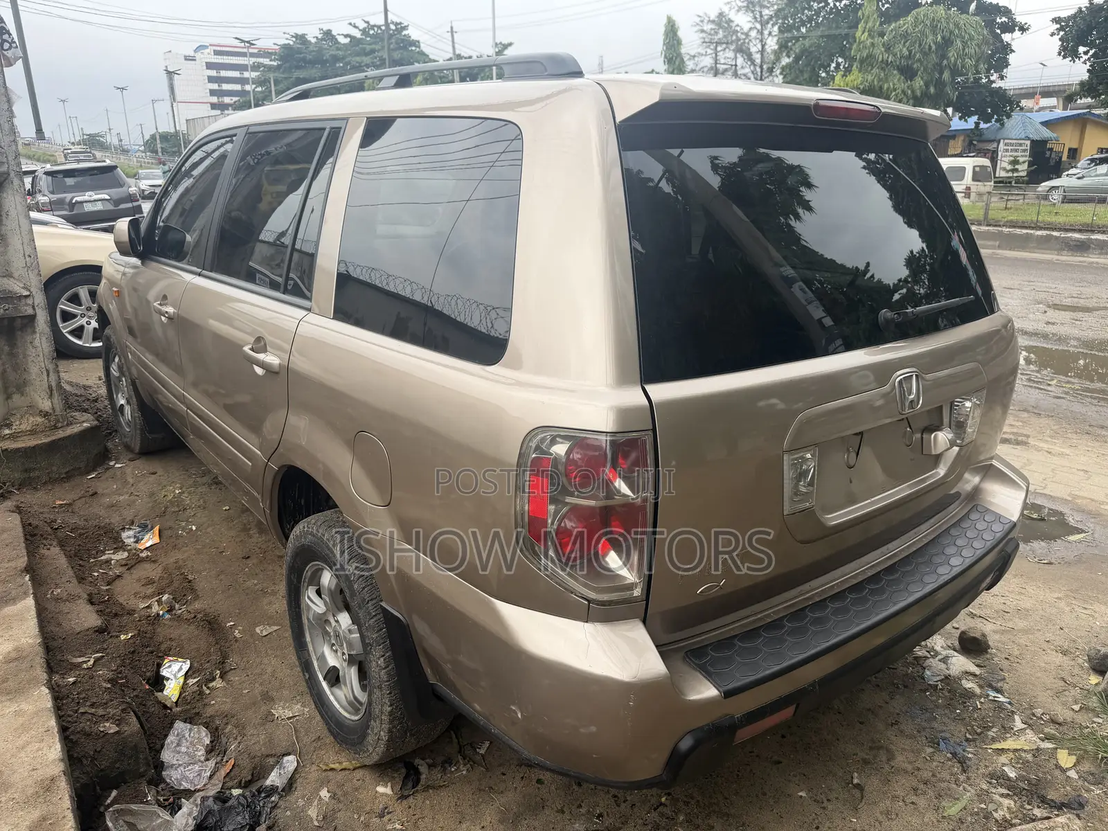 Honda Pilot EX-L 4x2 (3.5L 6cyl 5A) 2008 Gold