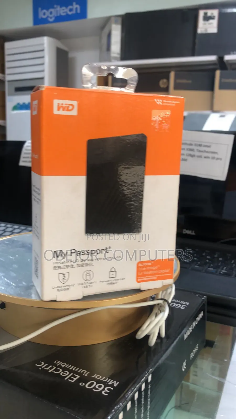 Wd Passport 1tb Portable HDD Backup USB 3.2 Gen1/USB 3.0 - Hardrive