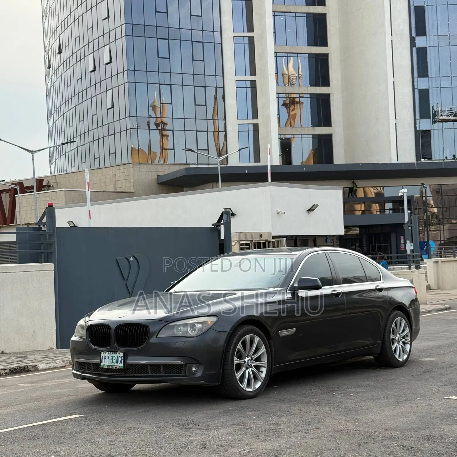 BMW 7 Series 730Li 2009 Black