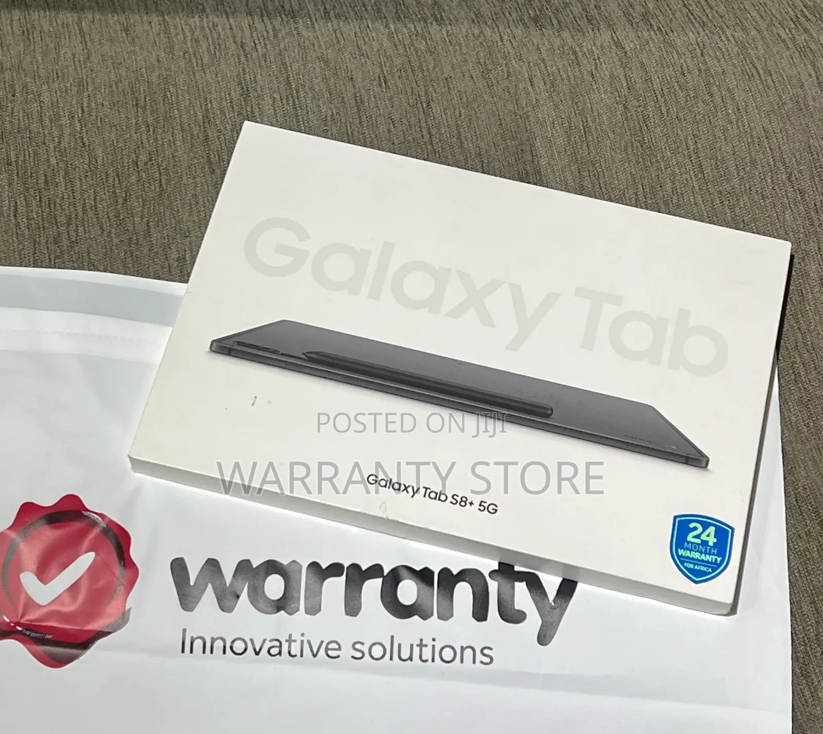 New Samsung Galaxy Tab S8+ 128 GB Gray