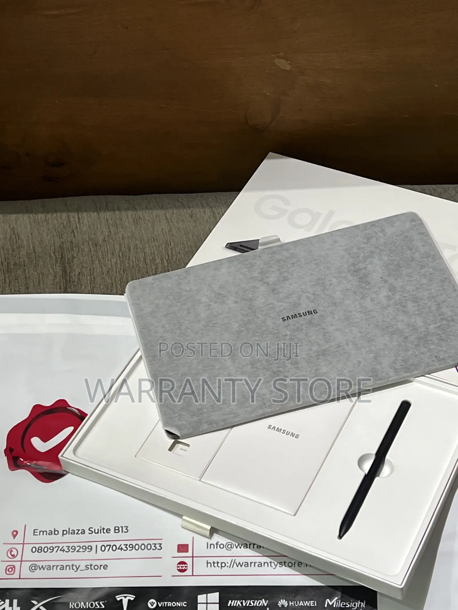 New Samsung Galaxy Tab S8+ 128 GB Gray