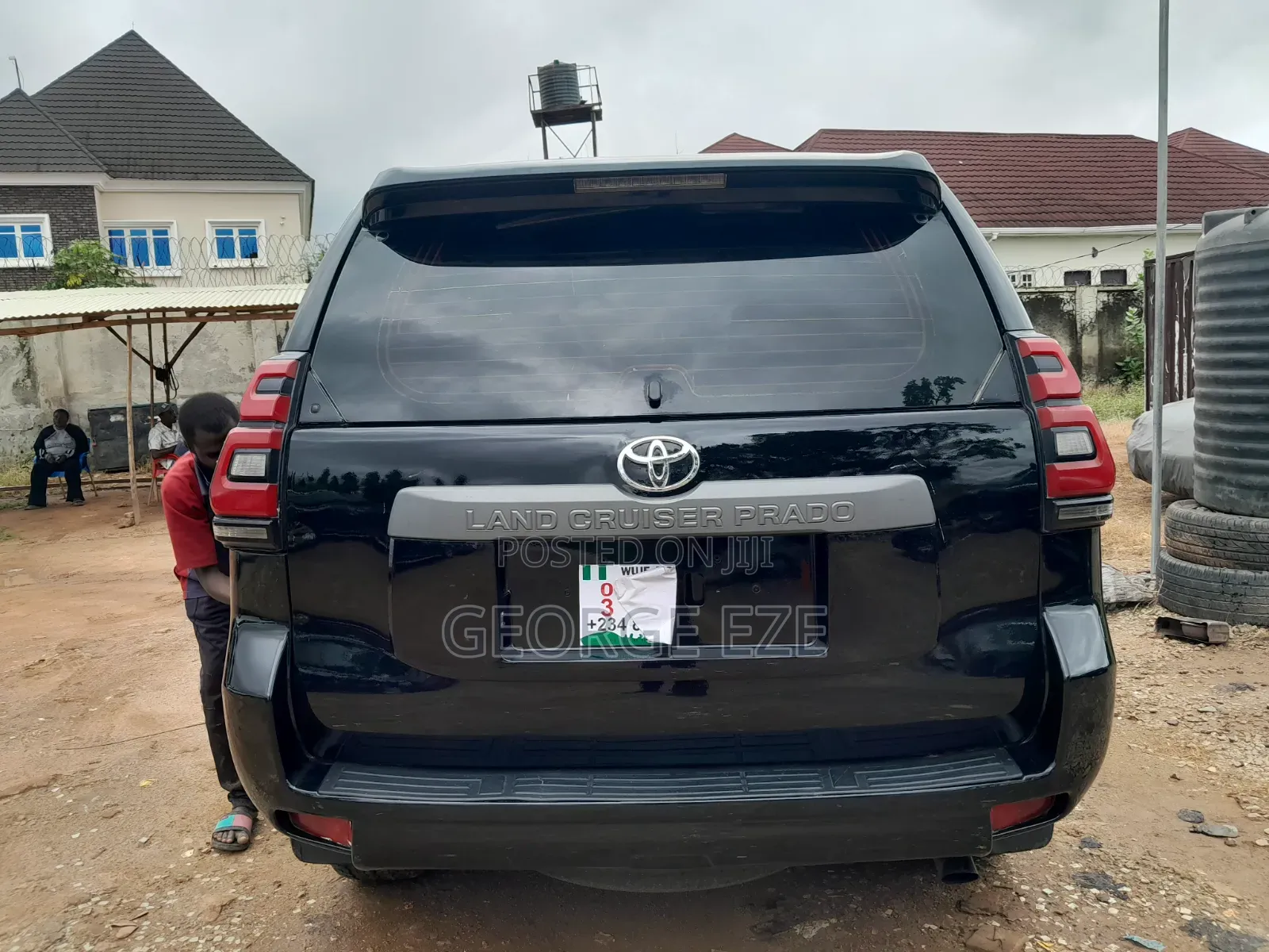 Toyota Land Cruiser Prado 2017 Black