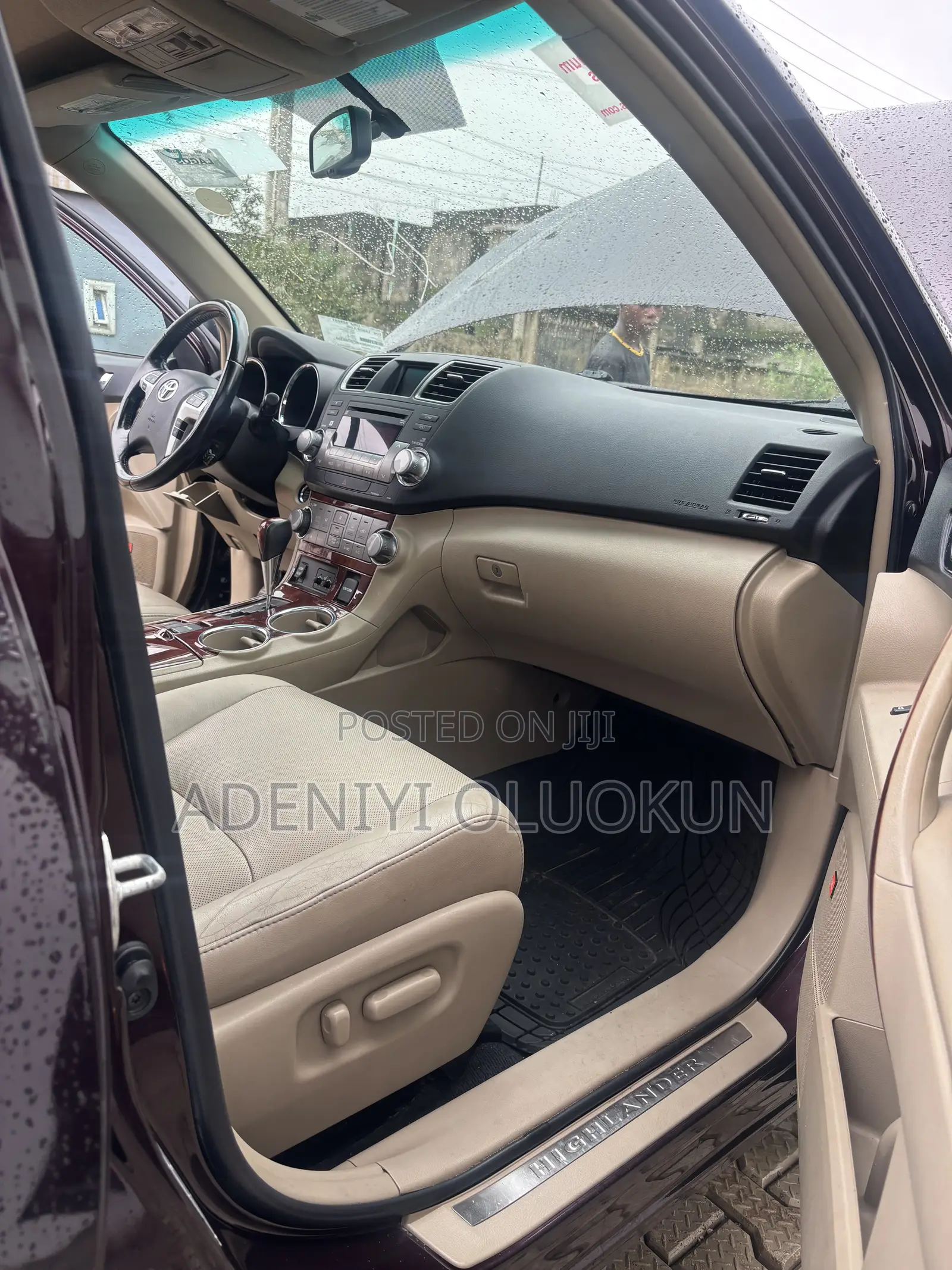 Toyota Highlander Limited 2012 Maroon