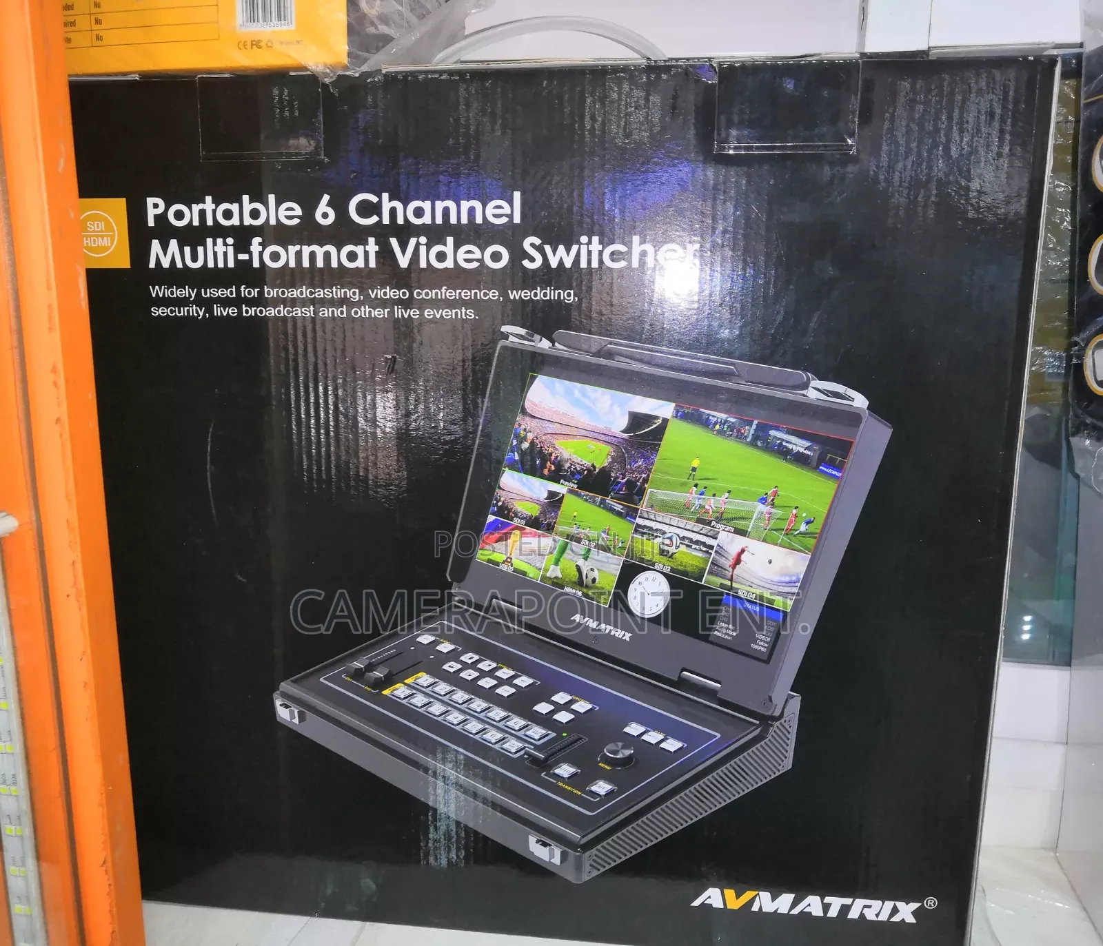AV Matrix 6channels Video Switcher