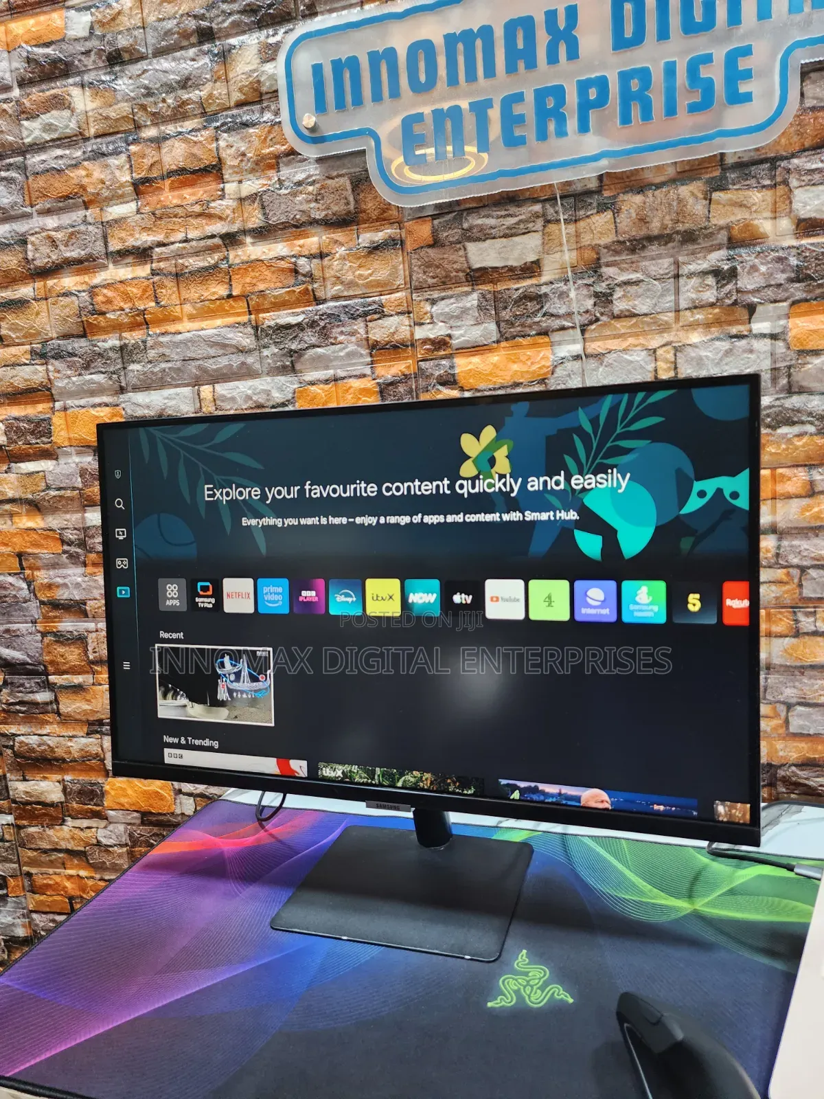 Samsung Smart Monitor M5 27-Inch Full HD (1920x1080) LED Hdmi Monitor
