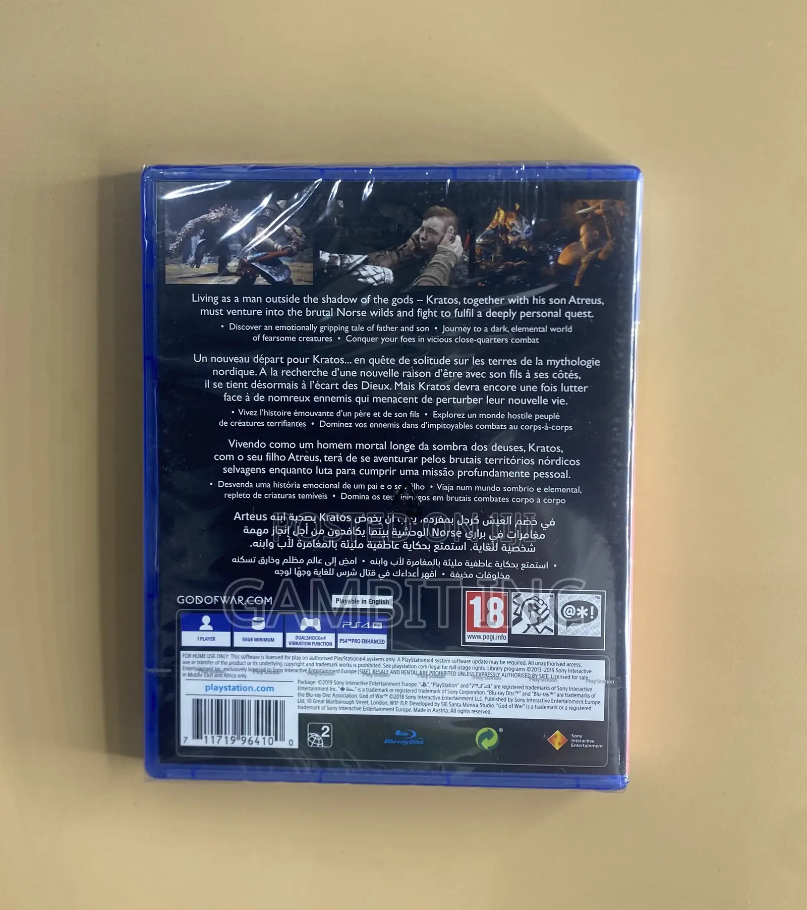 Playstation 4 God of War 4
