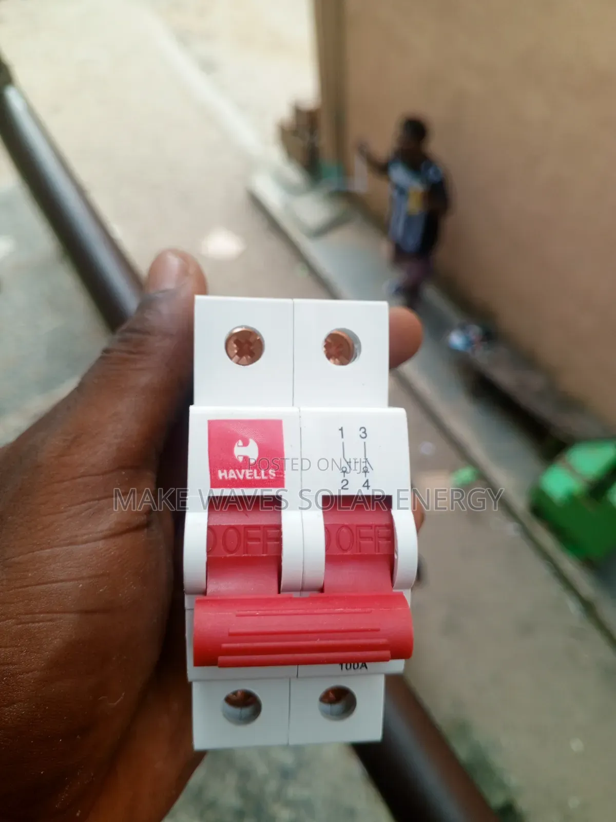 2p 100A Havell MCB Breaker