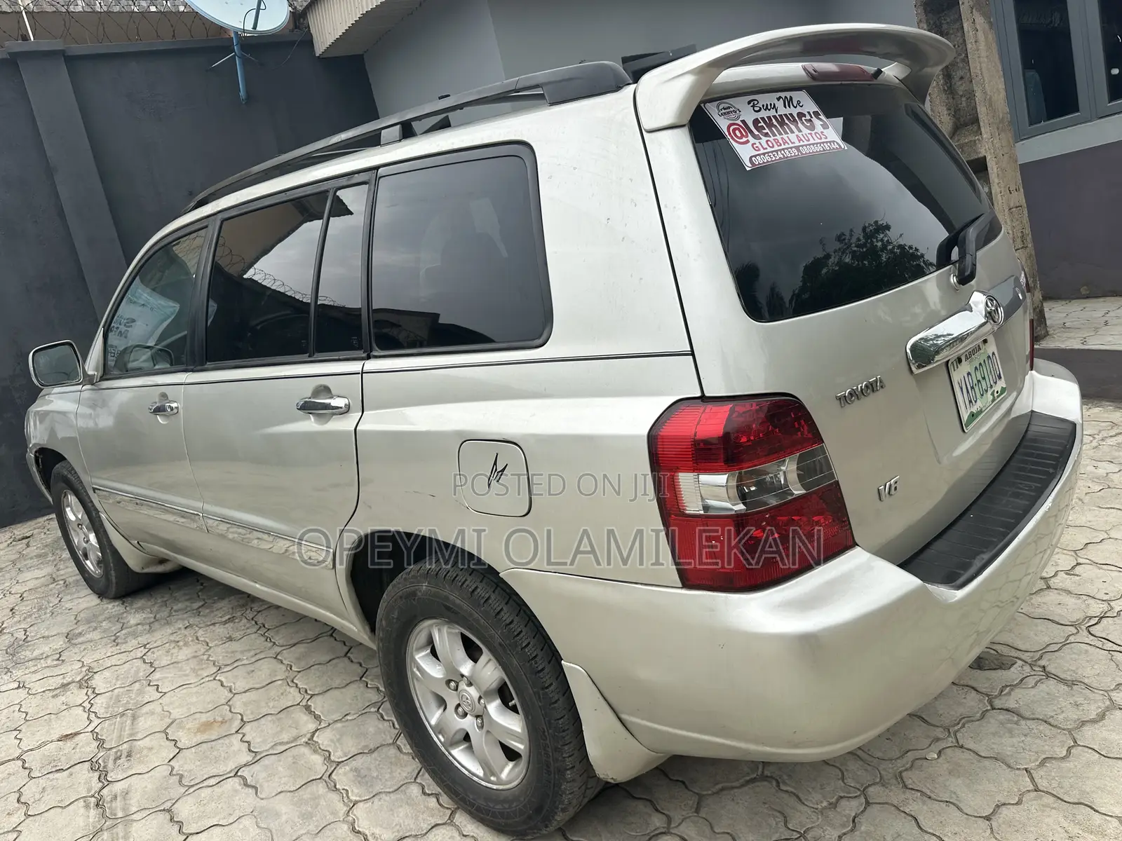 Toyota Highlander Limited V6 2005 Silver