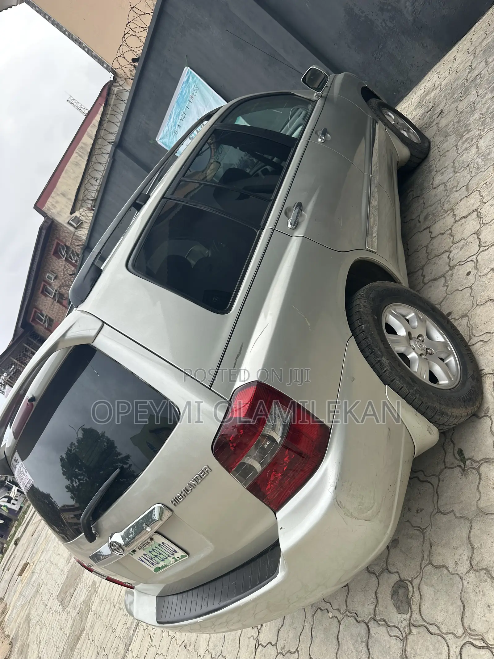 Toyota Highlander Limited V6 2005 Silver