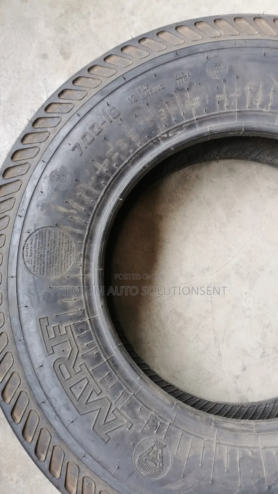 Brand New 7.00R16 MRF