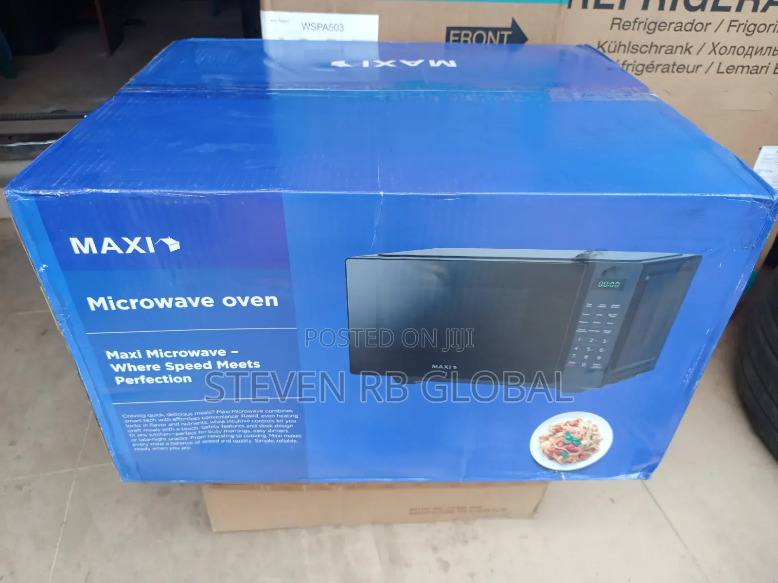 Maxi 30L Digital Microwave Oven 900W | 302km-D (Black)