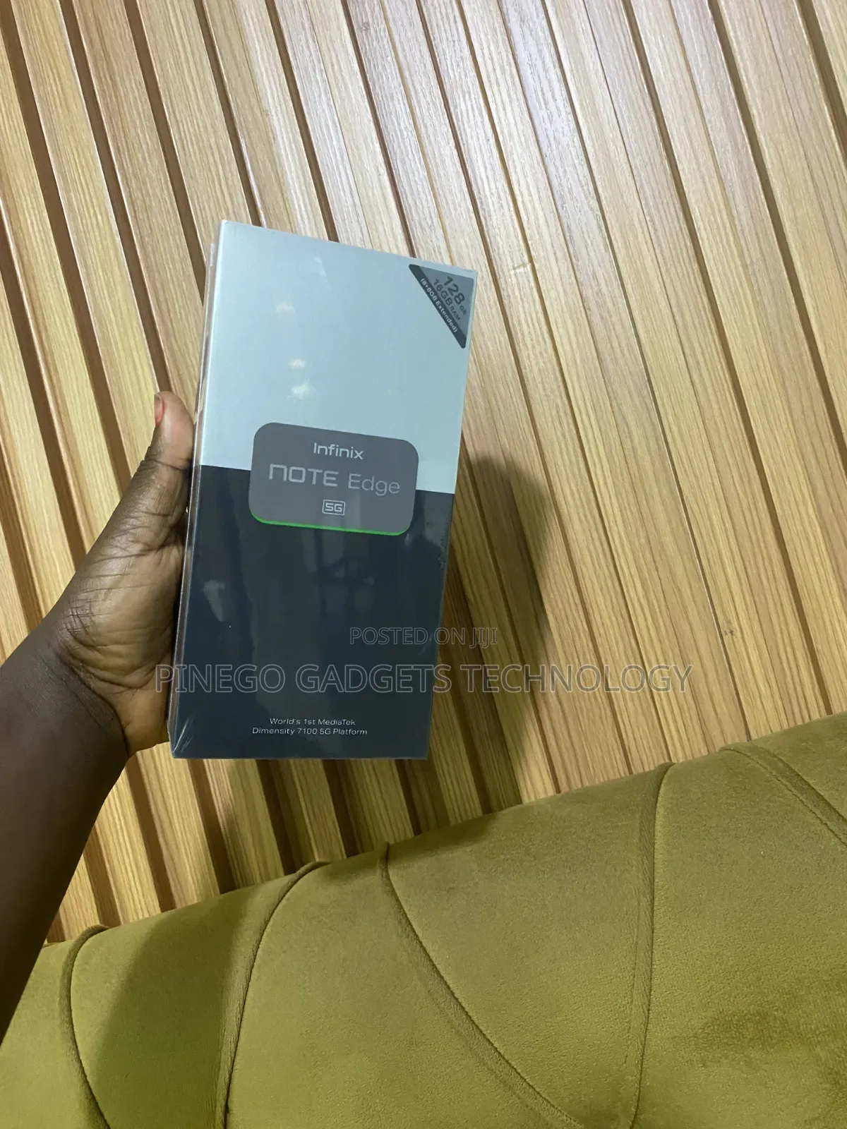 New Infinix Note Edge 256 GB Black