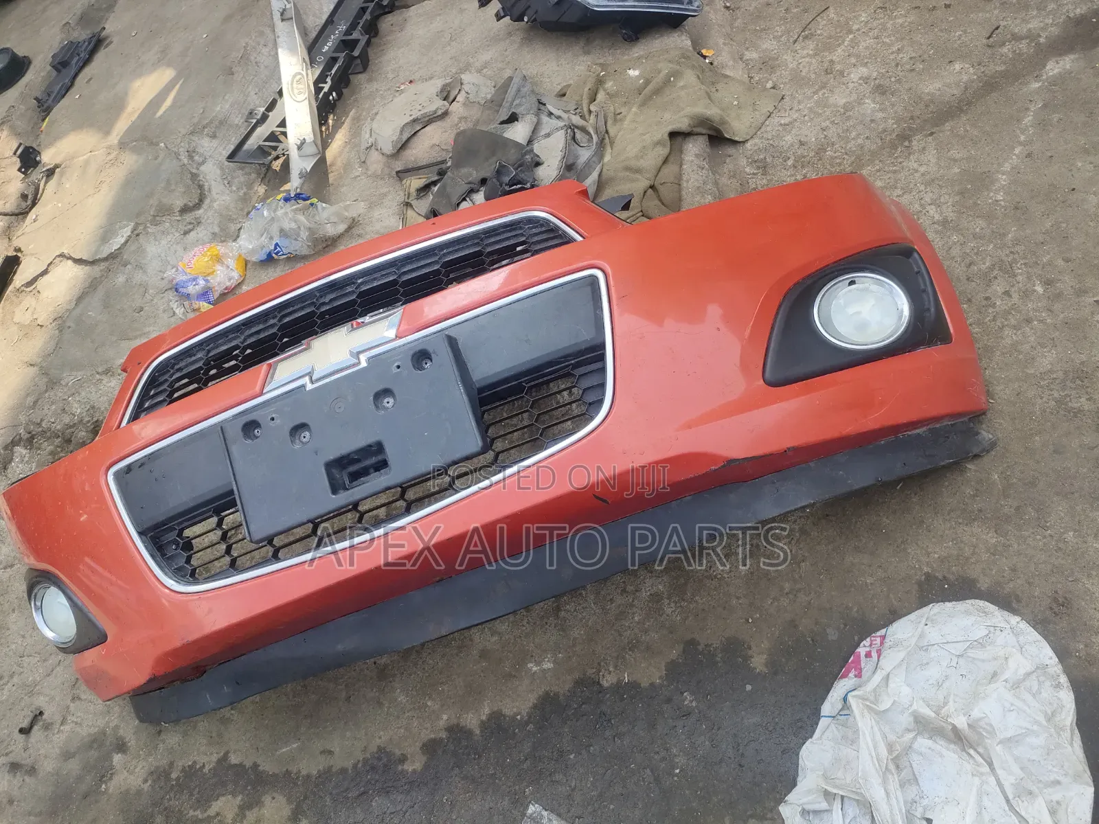 Clean Tokunbo Complete Front Bumper for Chevrolet Sonic 2012
