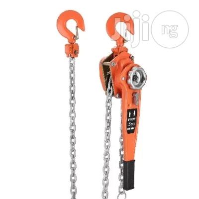Chain Block 1.5 Ton Hoist 5ft Manual With Lift Puller Lever