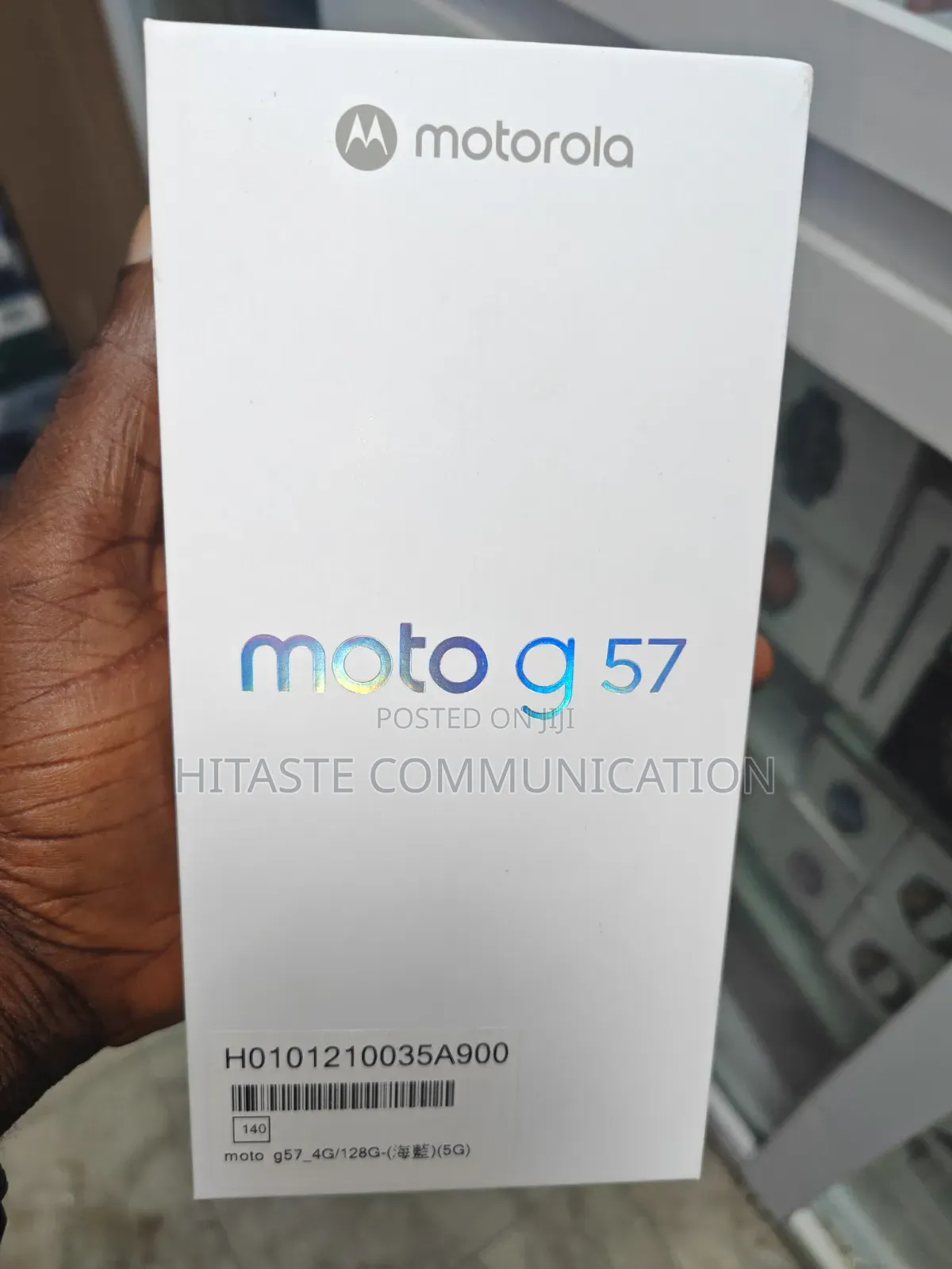 New Motorola Moto G57 5G 128 GB Black
