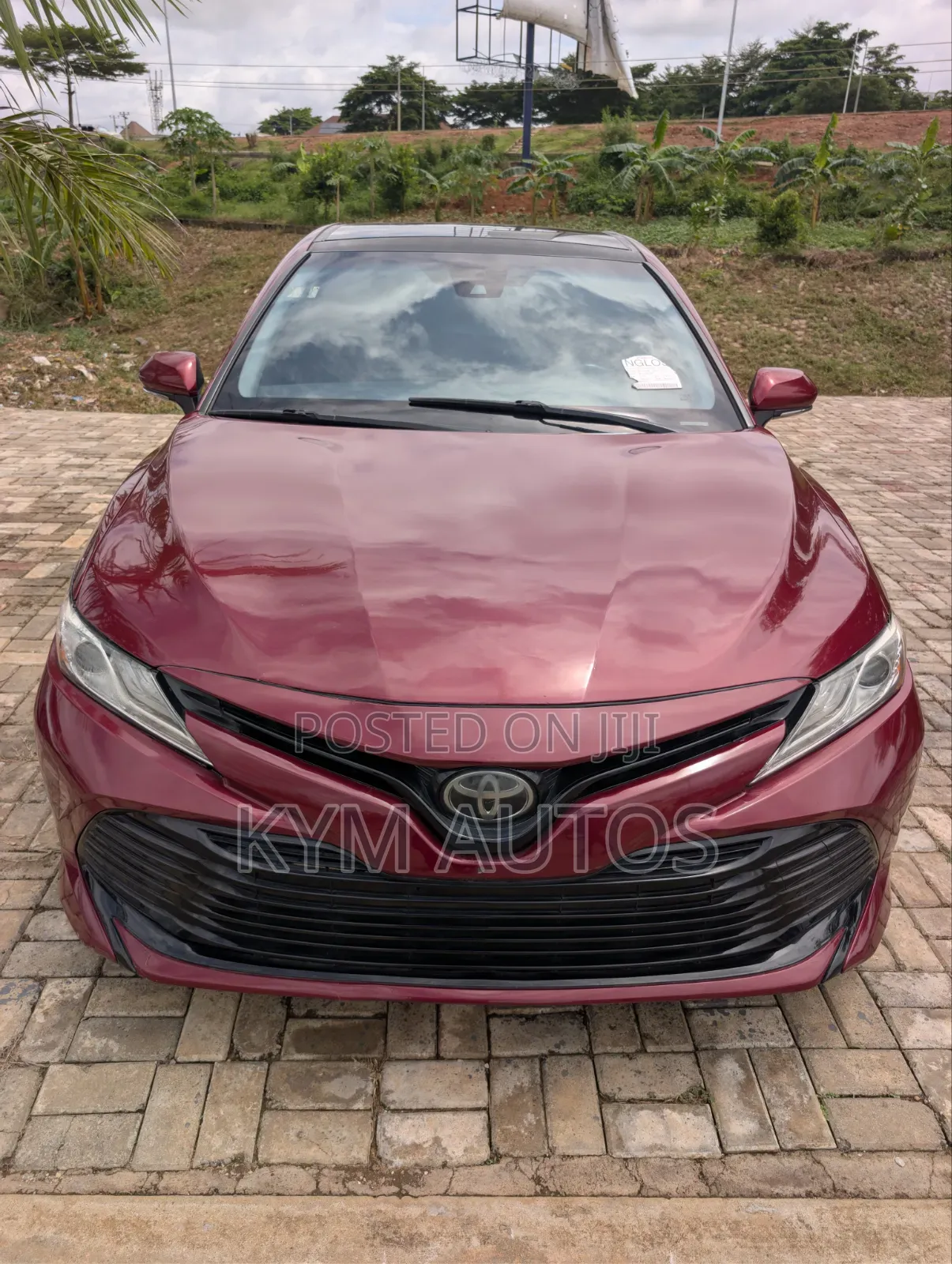 Toyota Camry 2019 Burgundy