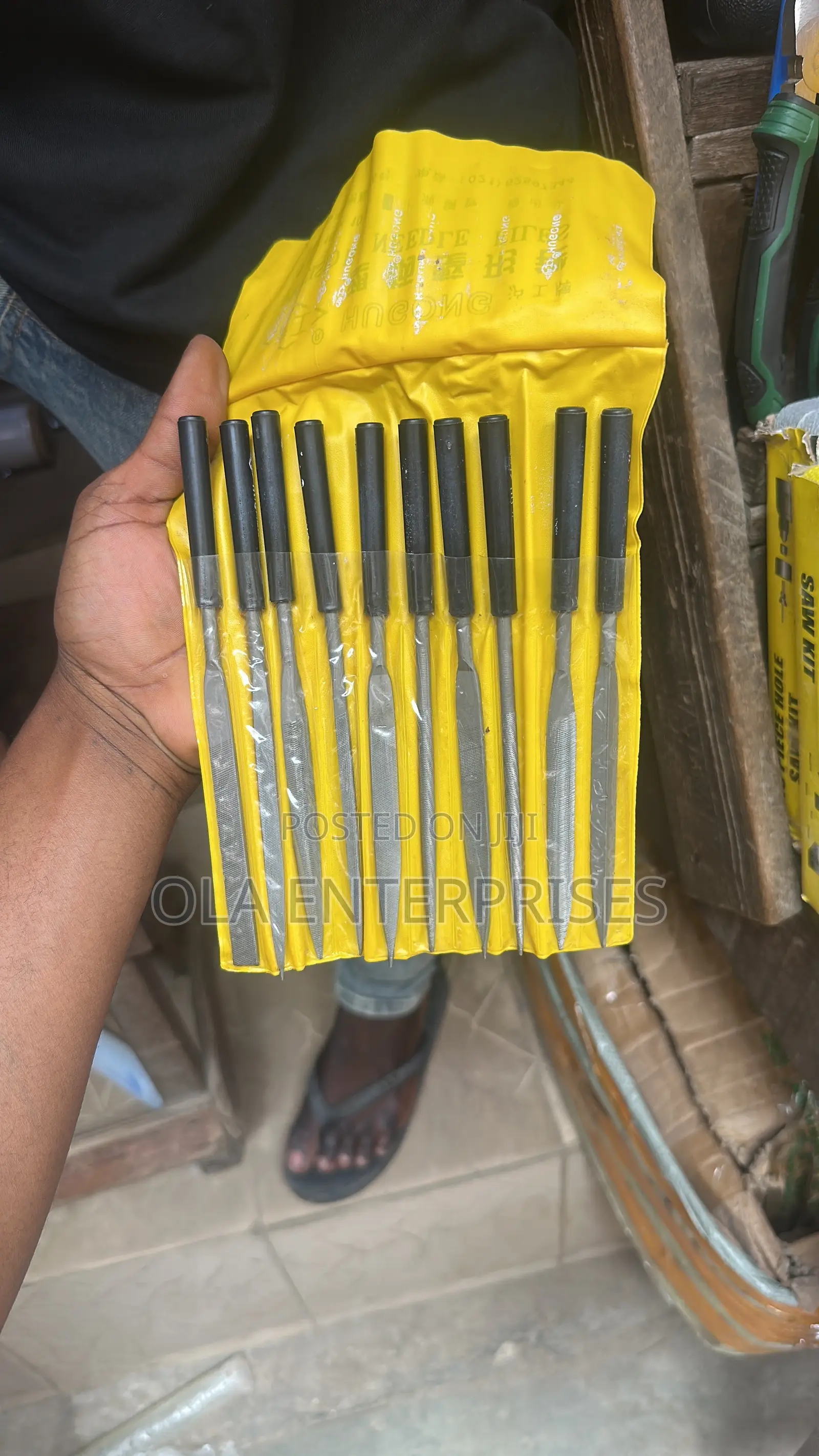 HUGONG Precision Needle File Set (10 Pieces)