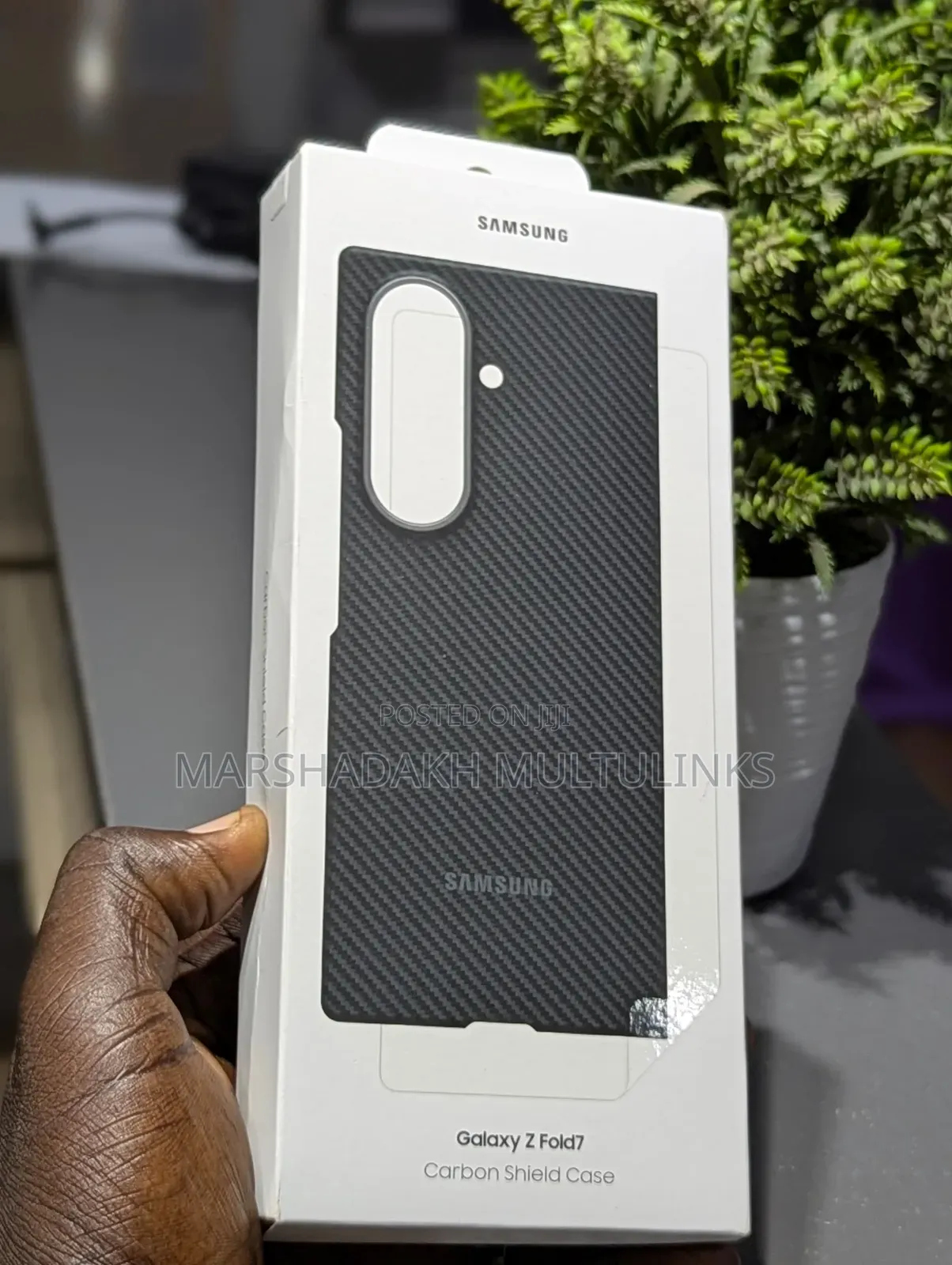 Original Carbon Case for Samsung Fold 7 8 Ultra + Anti-Reflective